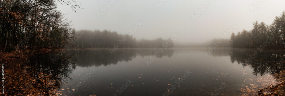 Fototapeta premium Panorama fog