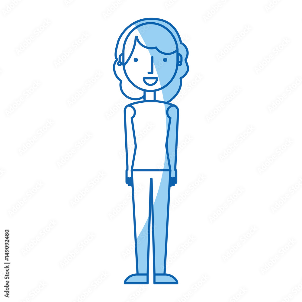 young woman avatar character vector illustration design young woman avatar character vector illustration design