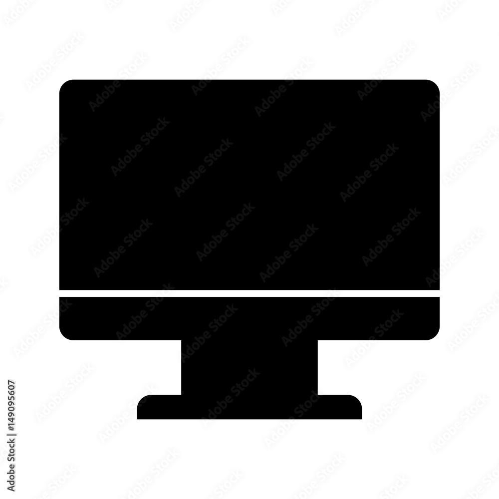 monitor computer isolated icon vector illustration design monitor computer isolated icon vector illustration design