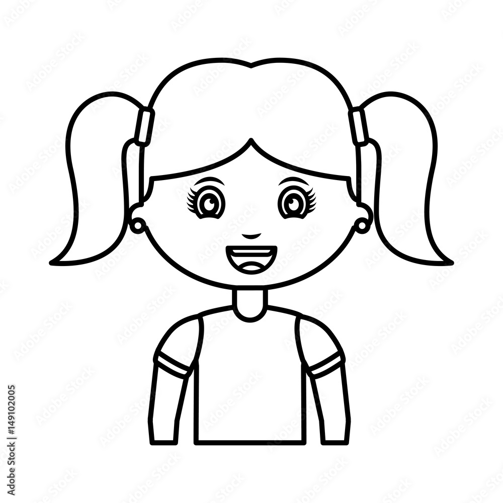 cute little girl student vector illustration design cute little girl student vector illustration design