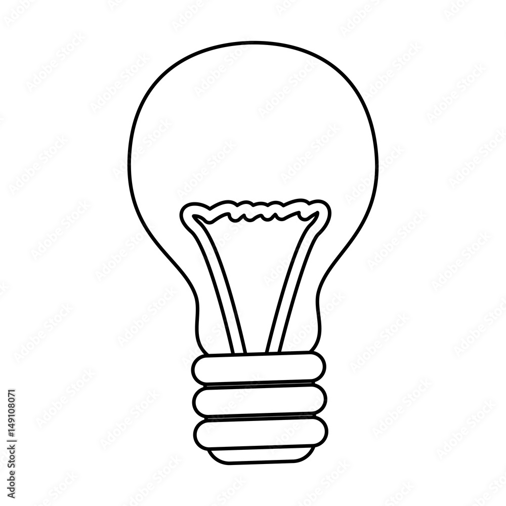 Bulb light energy icon vector illustration graphic design Bulb light energy icon vector illustration graphic design