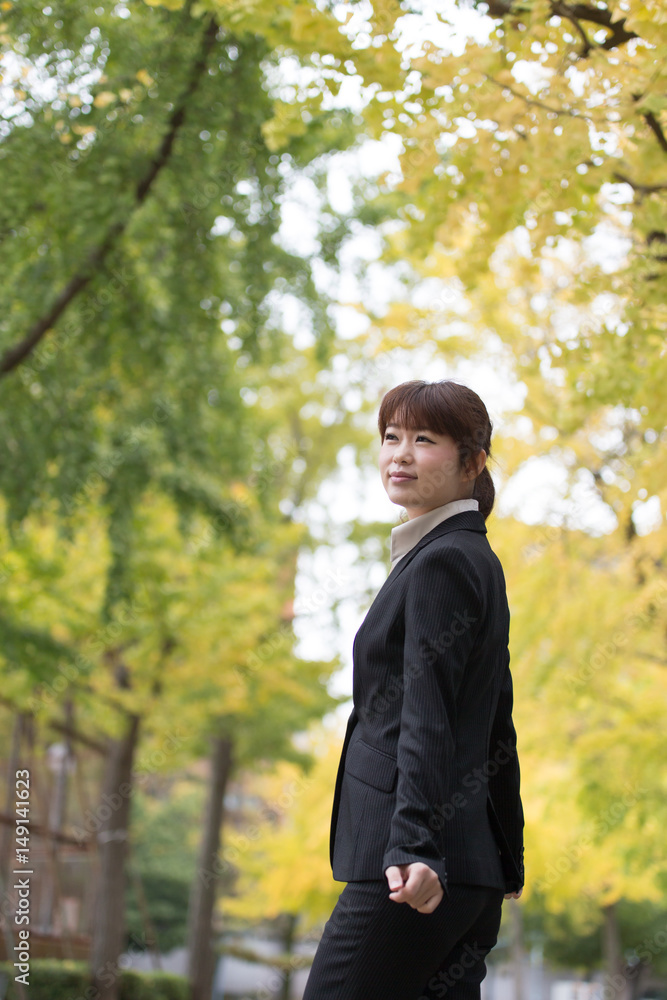 OLポートレート・紅葉 OLポートレート・紅葉