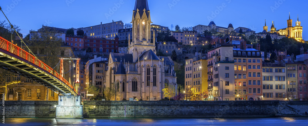 Famous church in Lyon