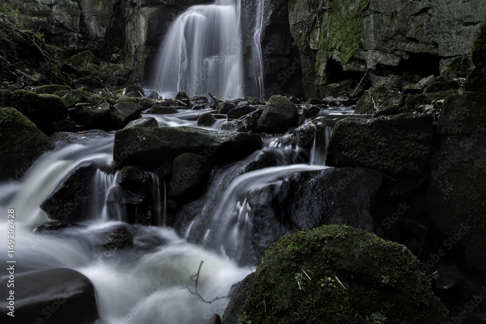 Obraz premium Lumsdale Waterfall