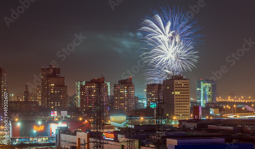 fireworks over the city © Artem