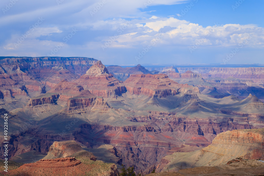 Landscape from Grand Canyon south rim, USA