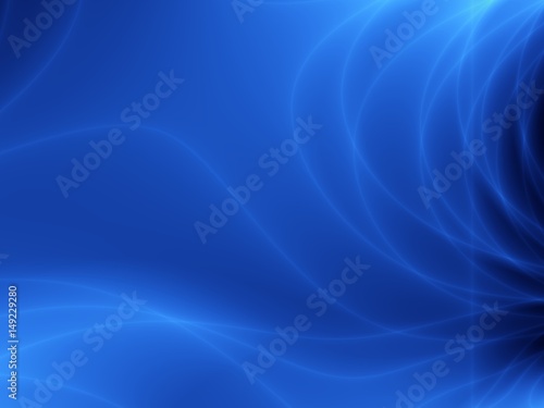 Ocean wave abstract blue vector background