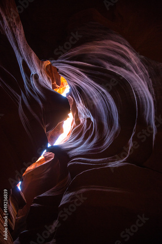 Antelope Canyon in Arizona, USA.