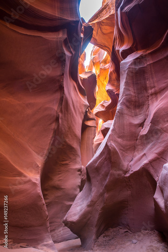 Antelope Canyon in Arizona, USA.