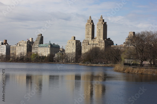 Manhattan skyline as seen from Central Park