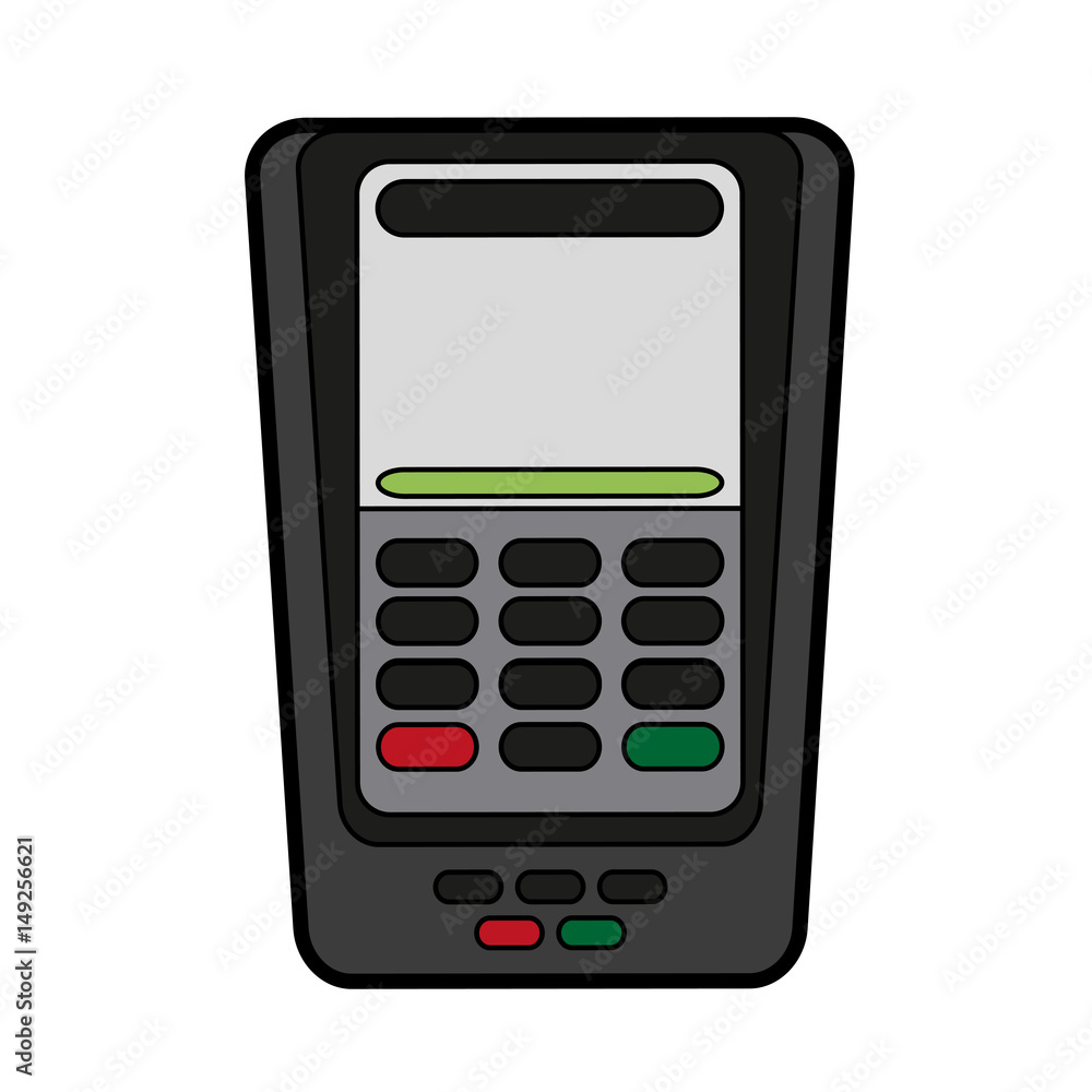 dataphone with blank screen icon image vector illustration design dataphone with blank screen icon image vector illustration design
