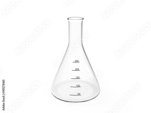 3D rendering illustration chemistry bulb