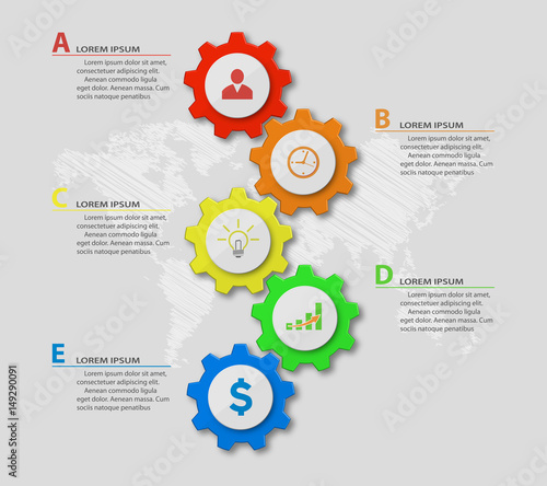 Gears infographic