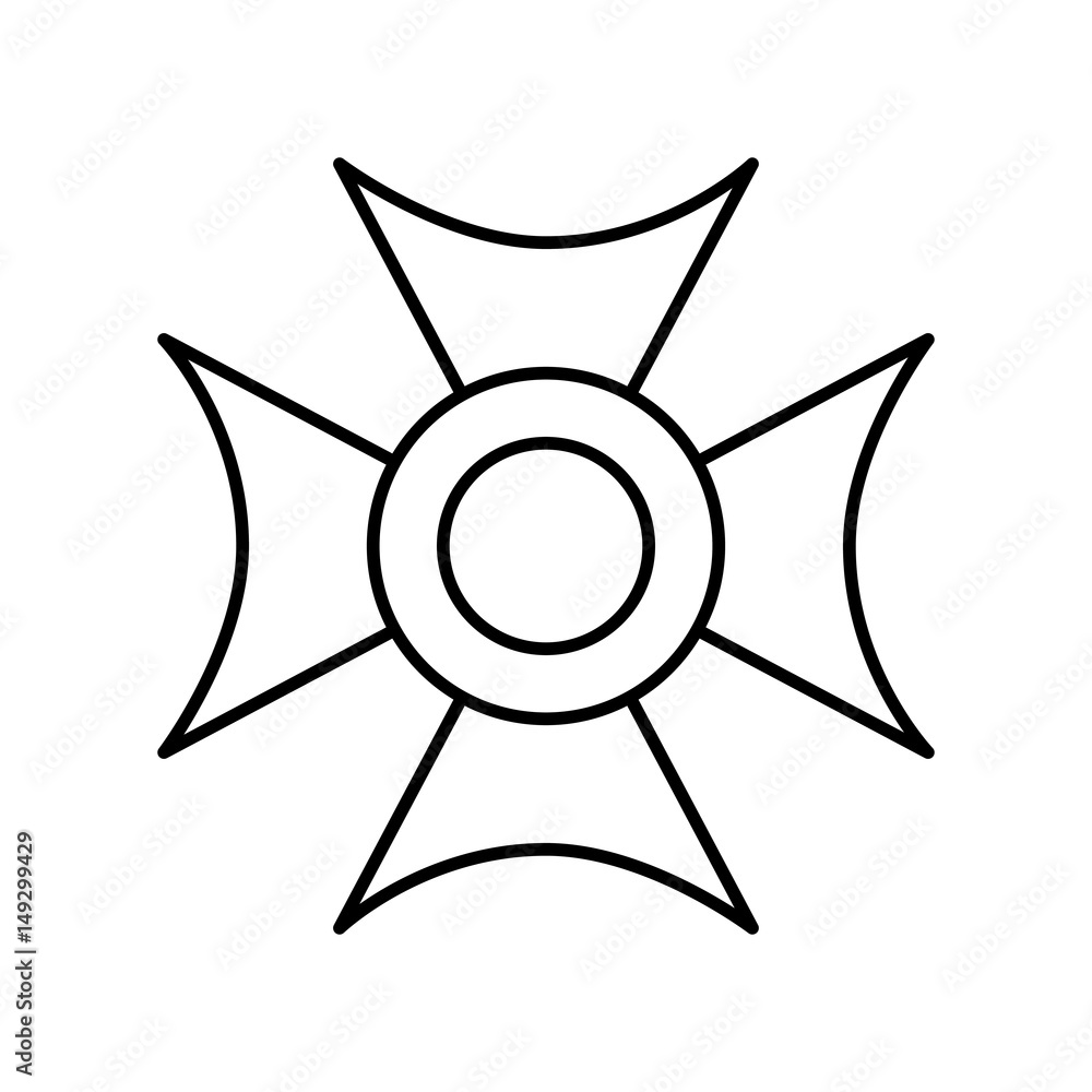 Christian cross emblem icon vector illustration design Christian cross emblem icon vector illustration design