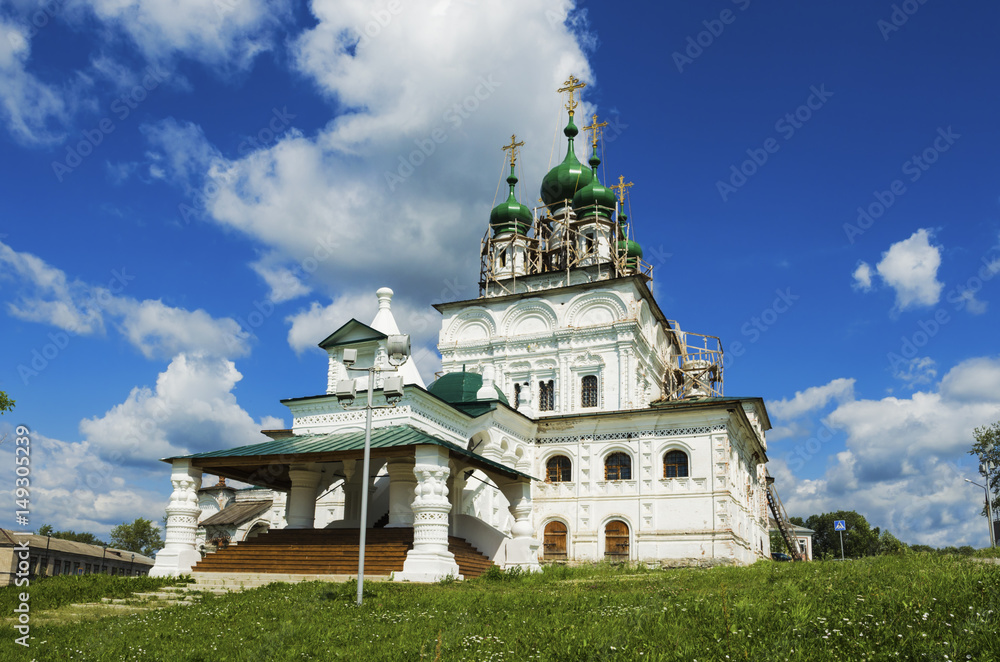 The main temple of the town Solikamsk - Trinity Cathedral