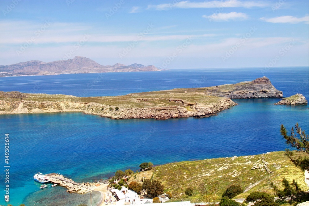 Fototapeta premium Rhodes - Lindos 