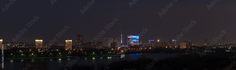 Obraz premium night city