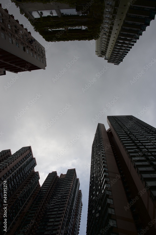 Fototapeta premium Hongkong City view