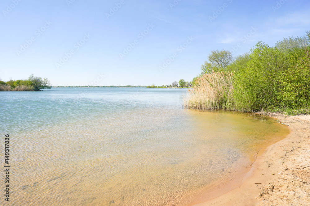 Obraz premium Ausflugsziel Altmühlsee in Mittelfranken
