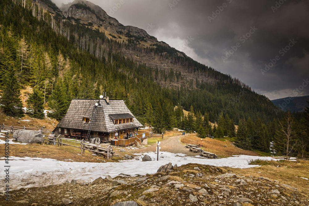 Hala Kondratowa valley in Tatra mountains, Poland