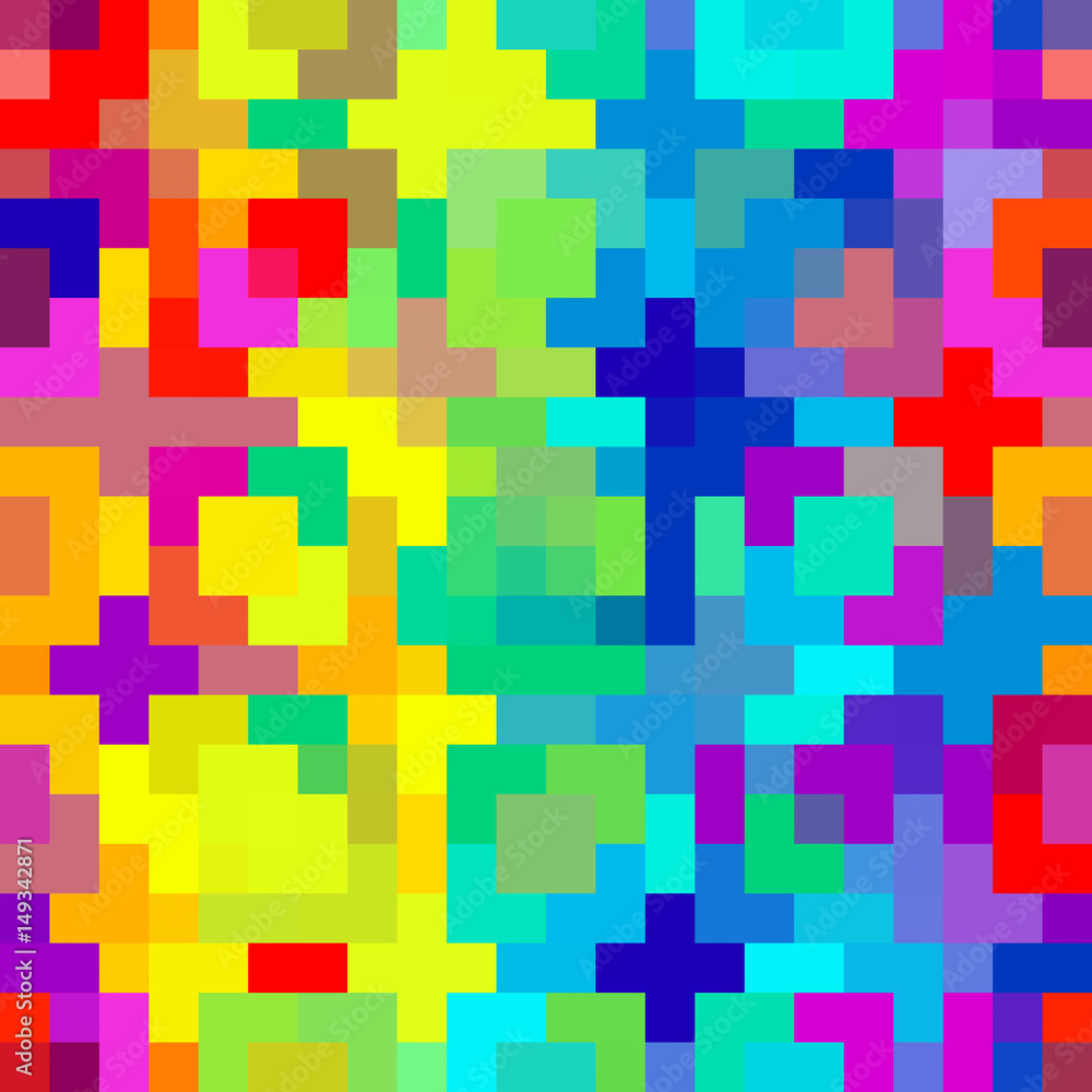 Seamless Pixel Background Seamless Pixel Background