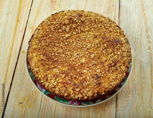 Russian cottage cheese pie