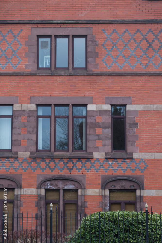 Obraz premium Brickwall facade in england