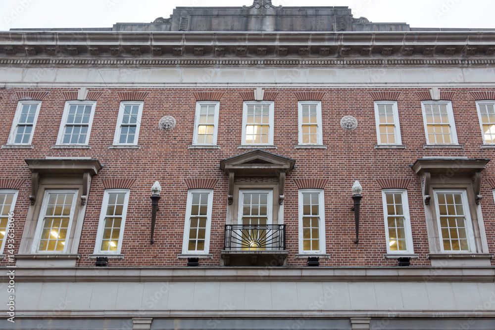 Obraz premium Brickwall facade in england