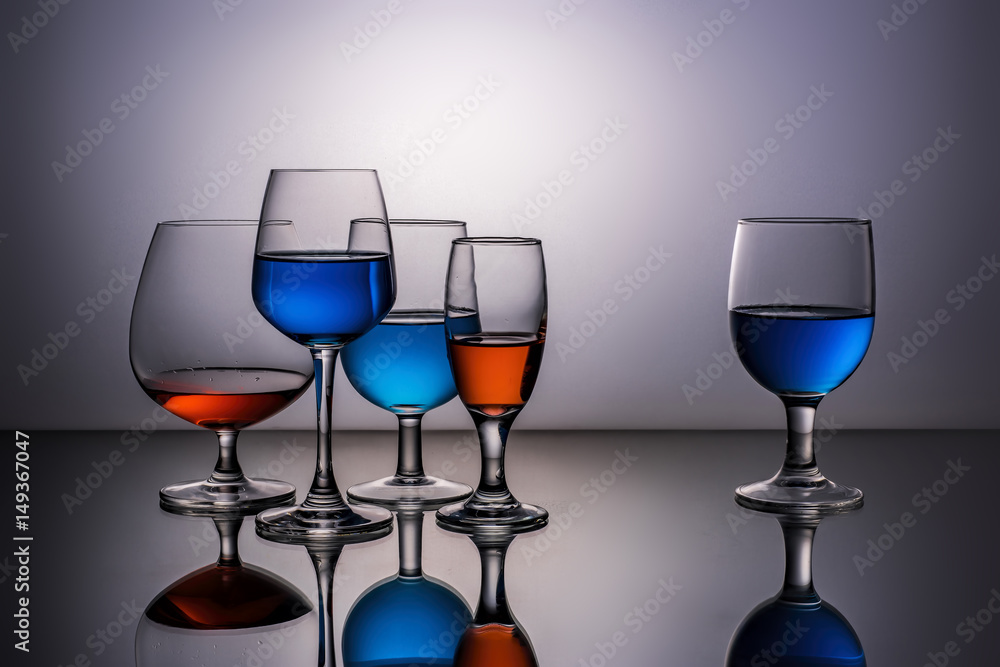 Clear Wine glasses