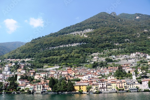 Holidays at Lake Como view to Cernobbio, Lombardy Italy © ClaraNila