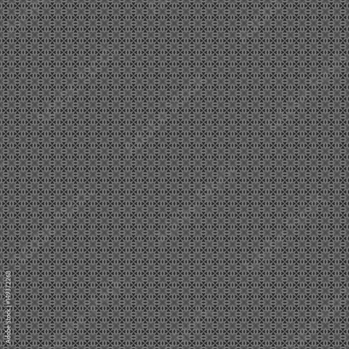 Wallpaper Mural Medium to dark gray seamless pattern. Torontodigital.ca