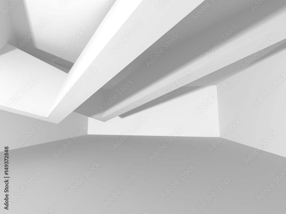 custom made wallpaper toronto digitalFuturistic White Architecture Design Background