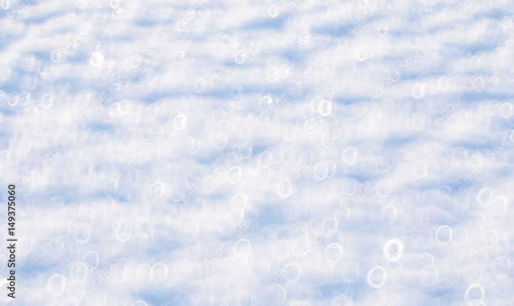 Fototapeta premium snow bokeh