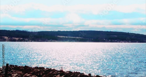 Water ripple panorama