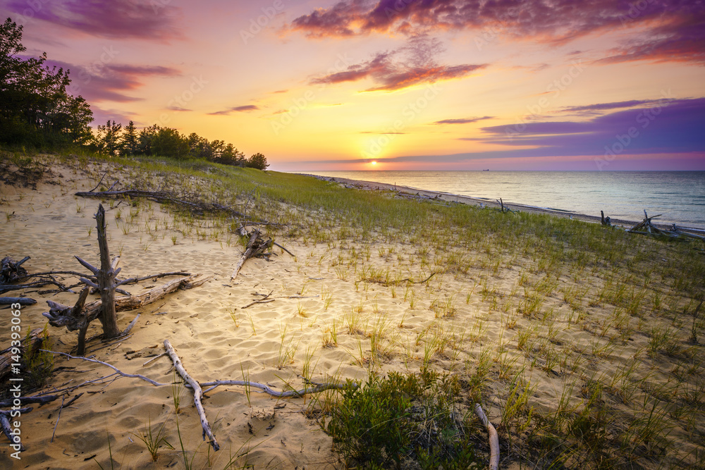 Sunset on Lake Superior