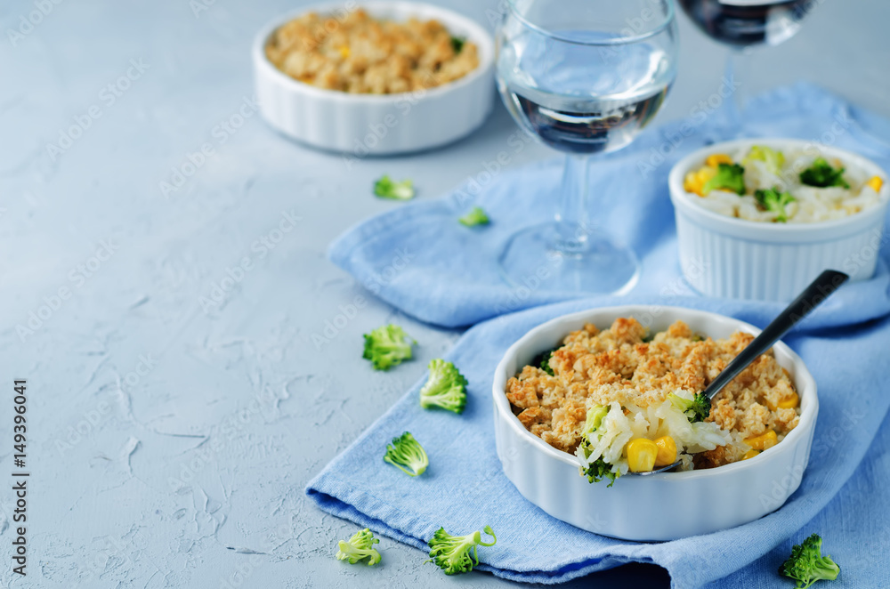 Rice broccoli corn casserole Rice broccoli corn casserole