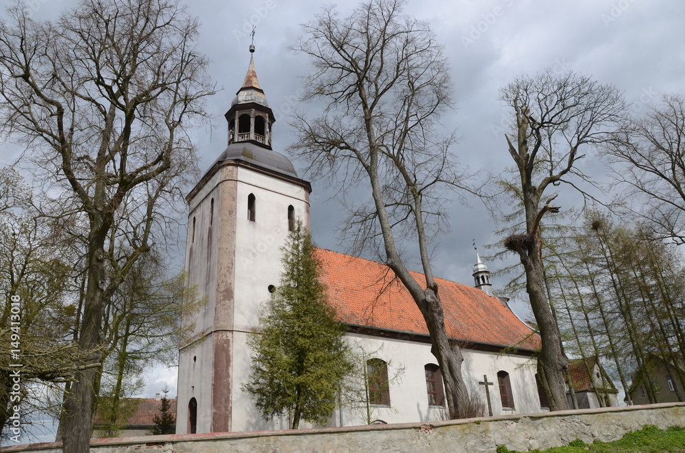 Church in Wilczkow Poland