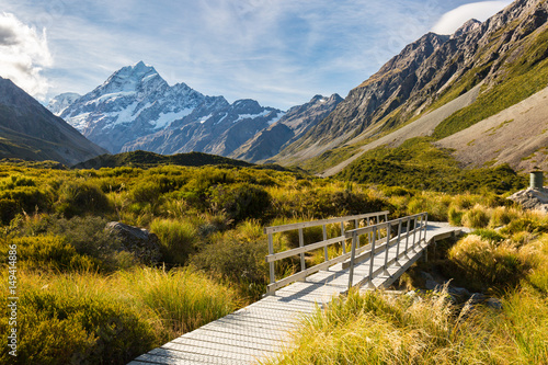 Mount Cook Track in Neuseeland