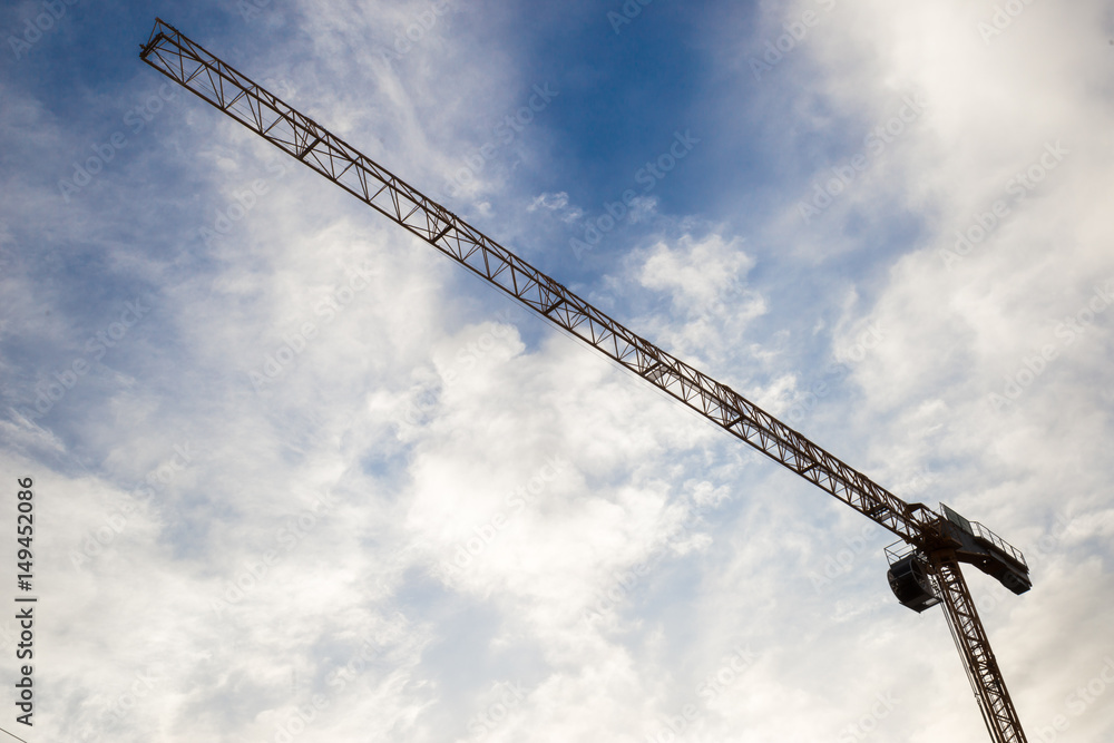 Crane at a Construction Site Crane at a Construction Site