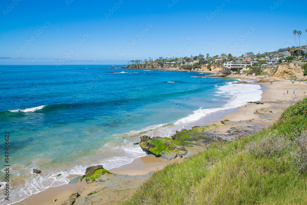 Laguna Beach, Orange County, Southern California Coastline 