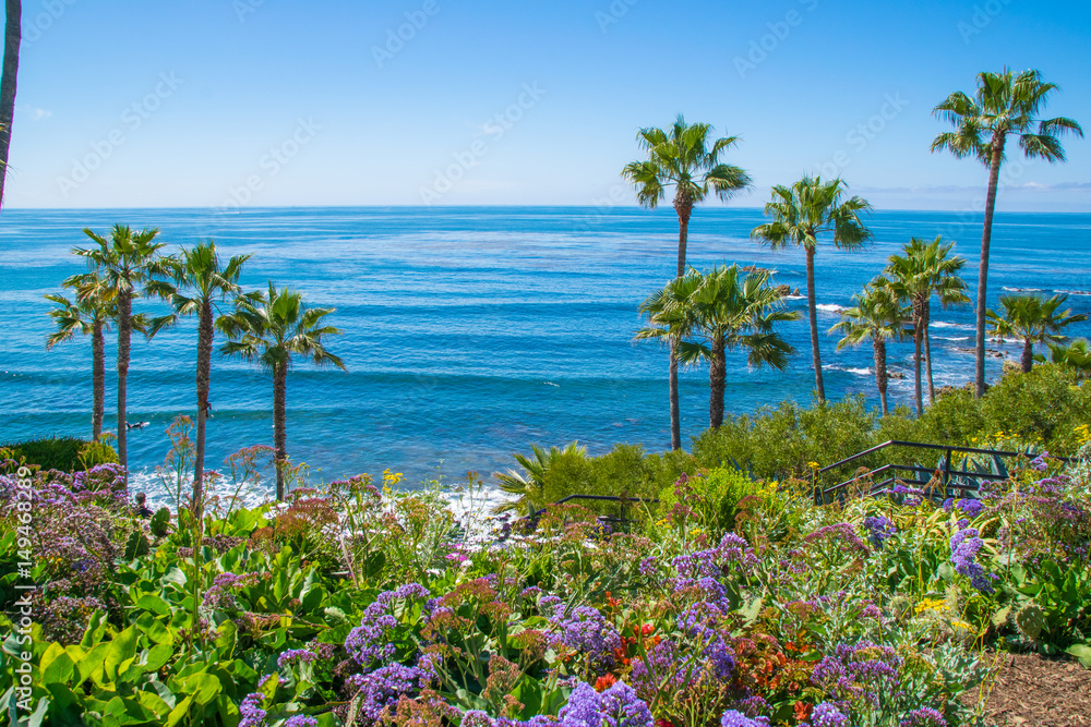 Laguna Beach, Orange County, Southern California Coastline 