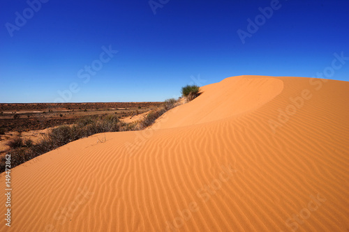 Desert Dune - Simpson Desert, Eyre Creek Qld Australia photo