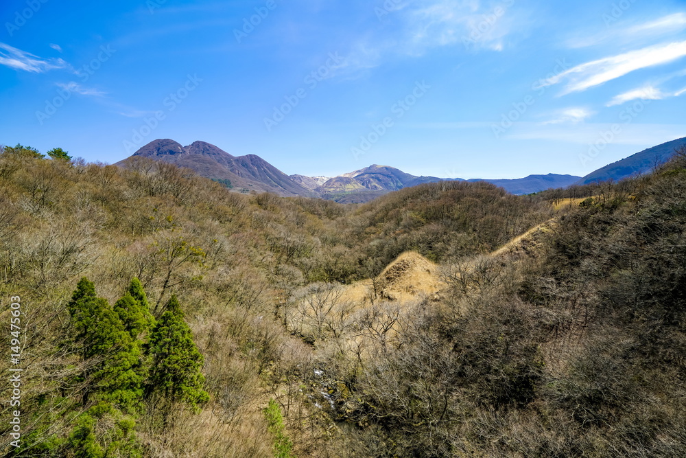 飯田高原 三俣山 飯田高原 三俣山