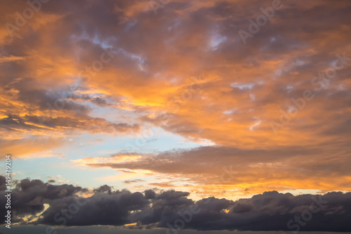 Dramatic Sky at Sunset 