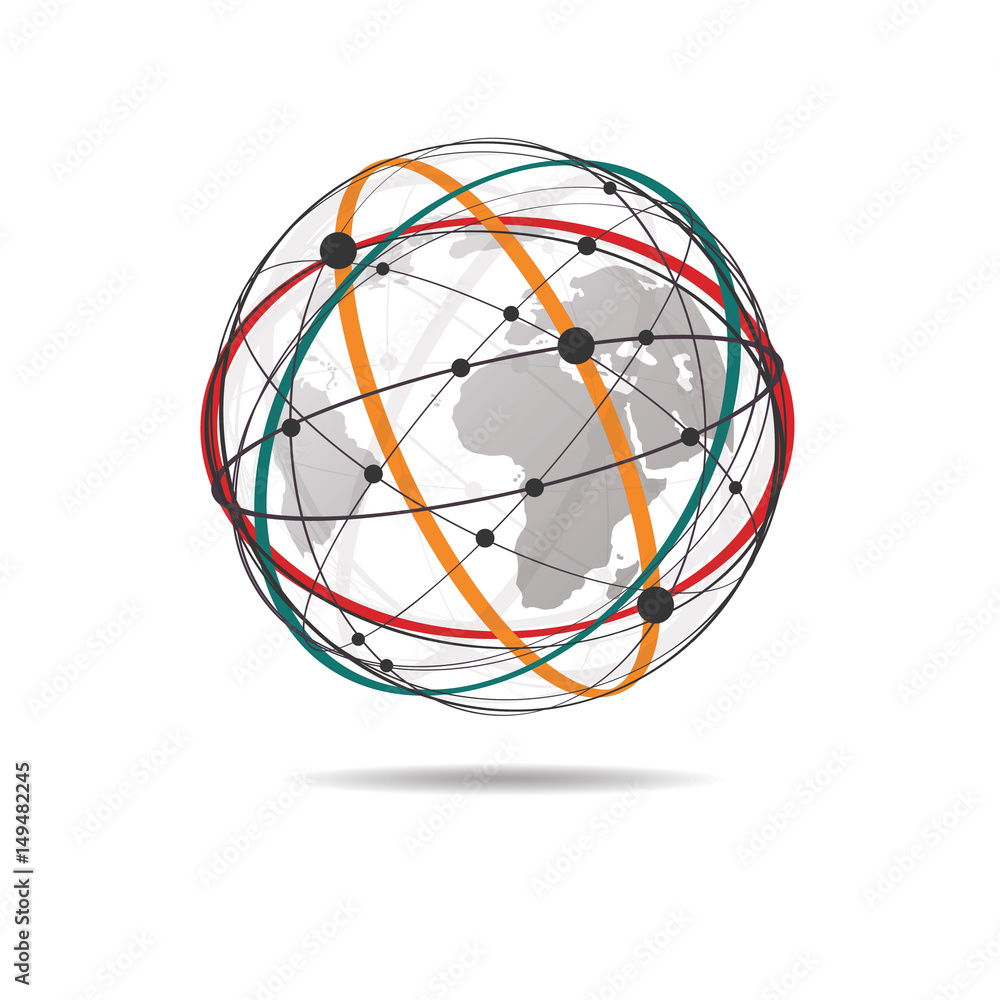 Global Connections Map