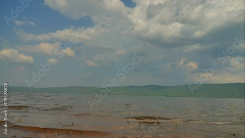 Landscape water Ubonrat Dam Khon Kaen Province Thailand photo