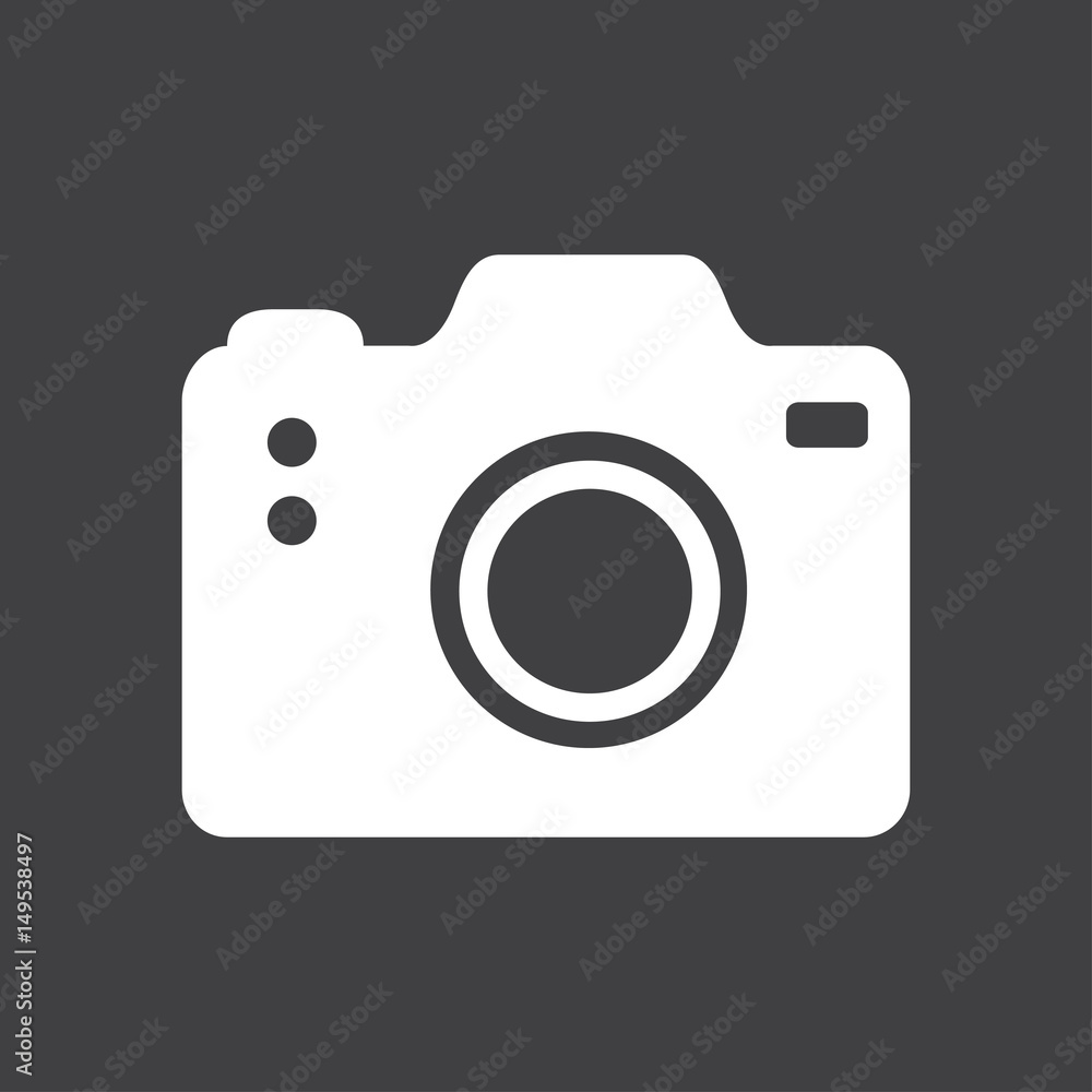 Photo camera symbol. DSLR camera sign icon. Digital camera. Flat design style. Photo camera symbol. DSLR camera sign icon. Digital camera. Flat design style.