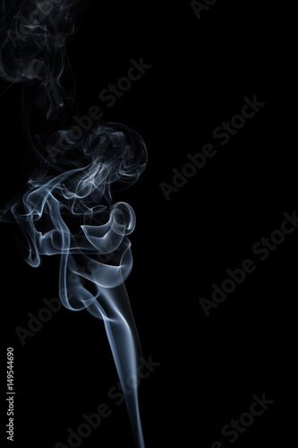 Wallpaper Mural smoke on black background Torontodigital.ca