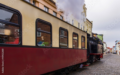 Molli, Lokomotive durch Bad Doberan