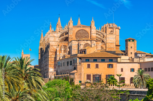 Palma de Mallorca Kathedrale La Seu Spanien Balearen